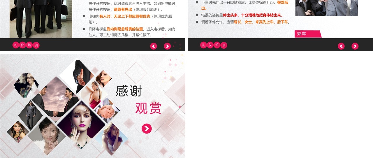实用员工礼仪培训手册PPT课件模板