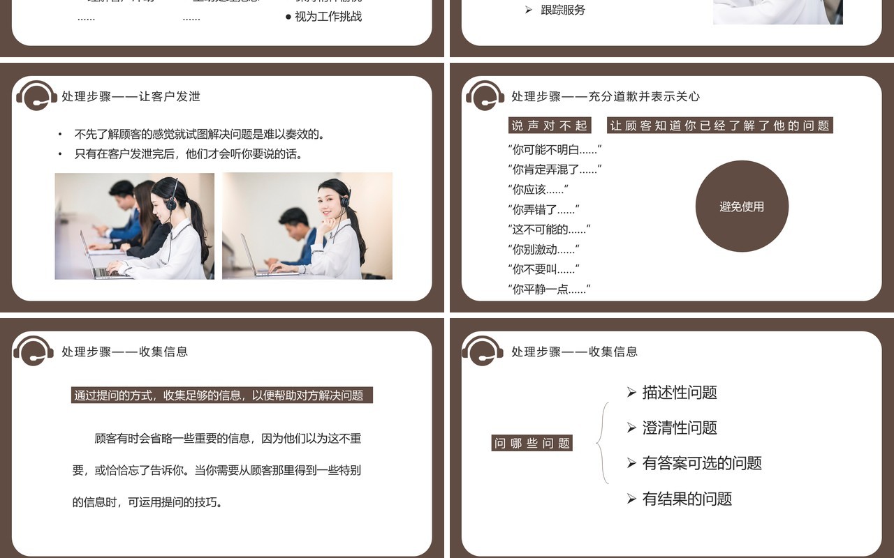客户投诉处理技巧客服培训课件PPT模板