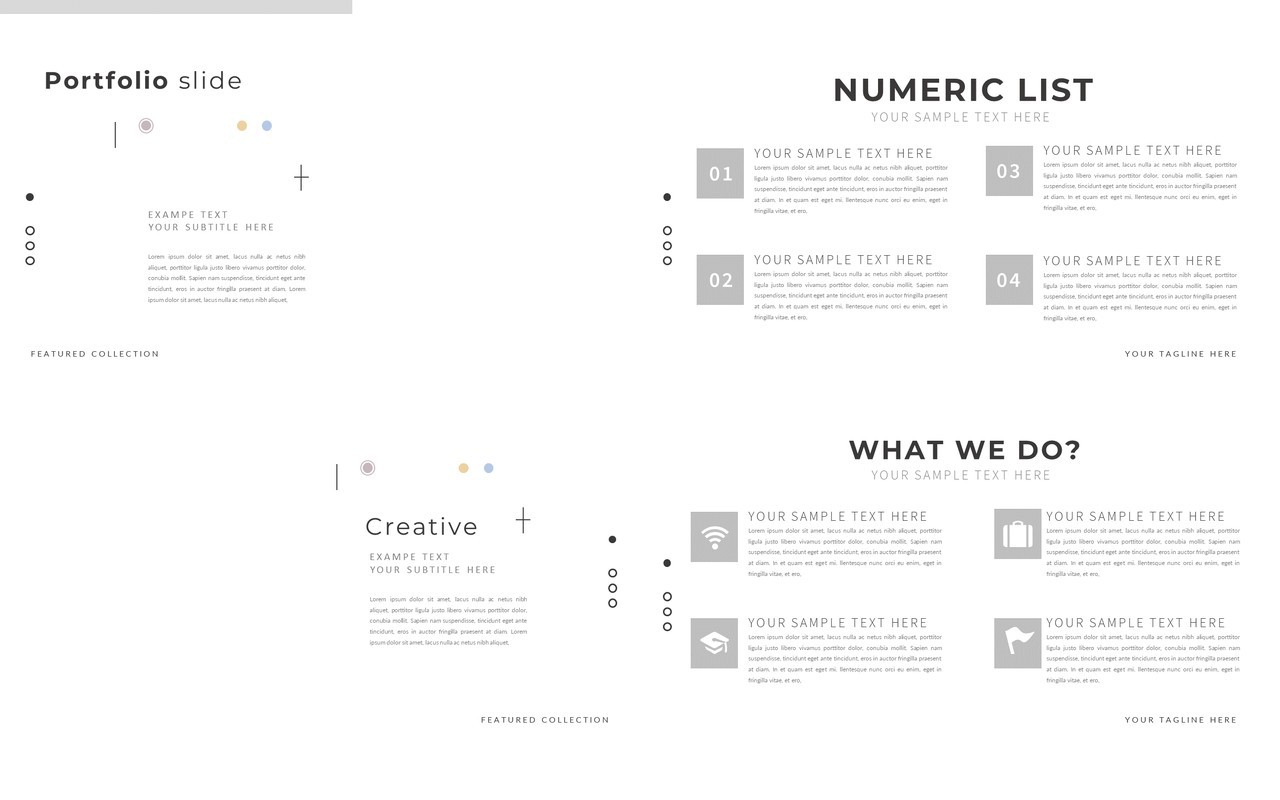 Mnml Ppt Image not include