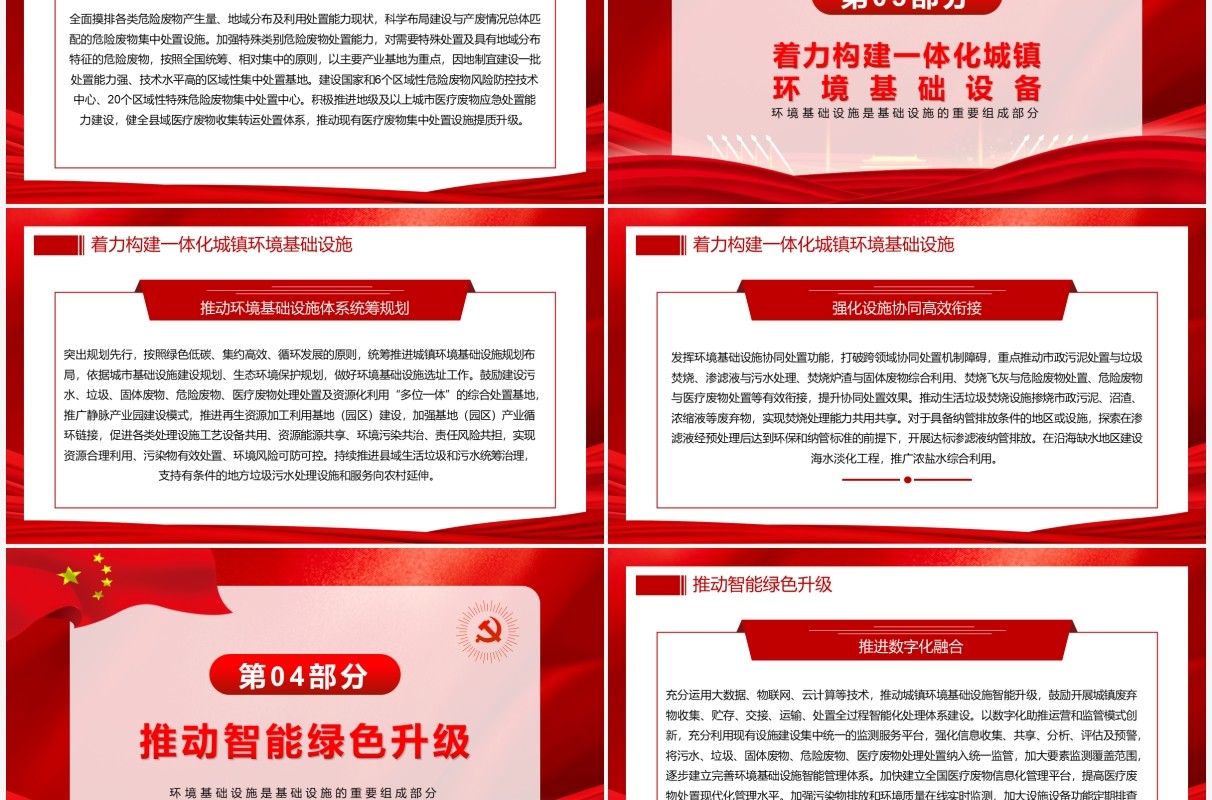 关于加快推进城镇环境基础设施建设的指导意见PPT模板