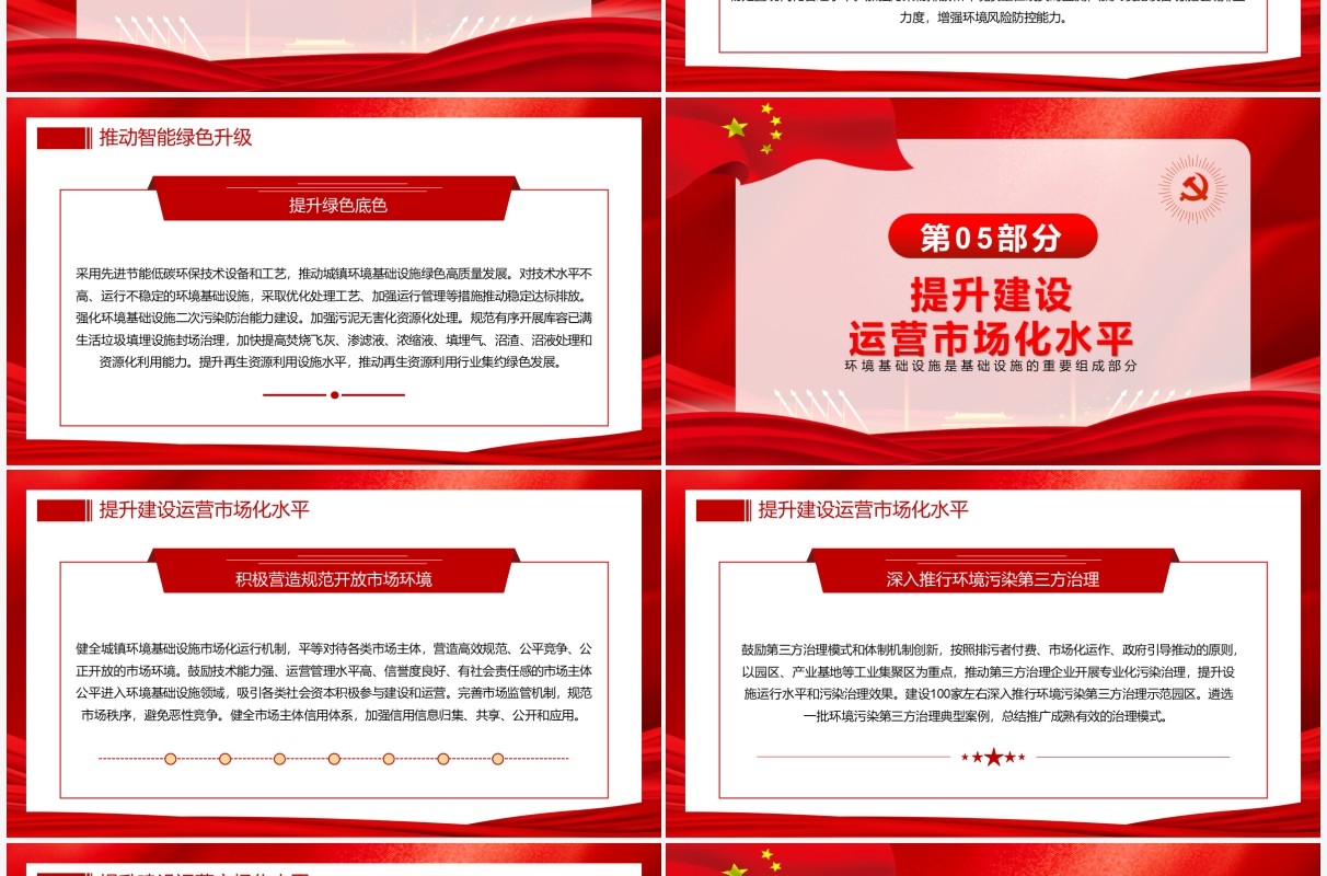 关于加快推进城镇环境基础设施建设的指导意见PPT模板