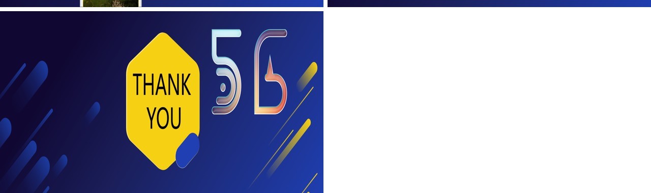 蓝色科技炫酷高端5G科技互联网产品发布会宽屏PPT模板