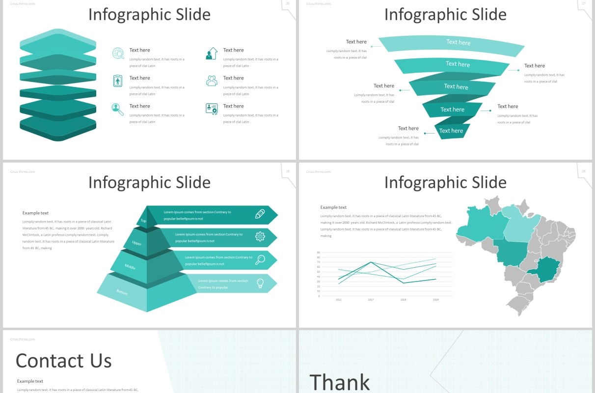 公司事件时间轴PPT模板版式设计Crius - Powerpoint Template