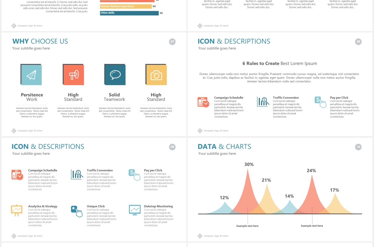 商业计划头脑风暴PPT模板brainstorm powerpoint template