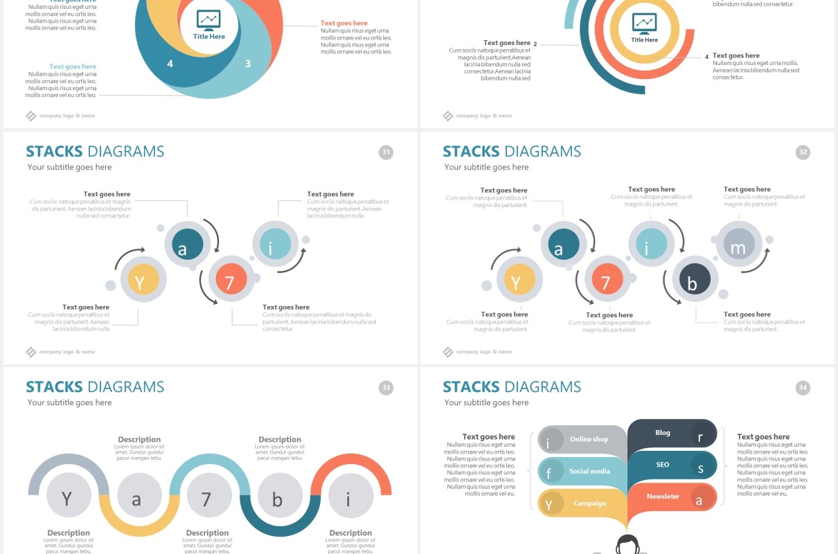 商业计划头脑风暴PPT模板brainstorm powerpoint template
