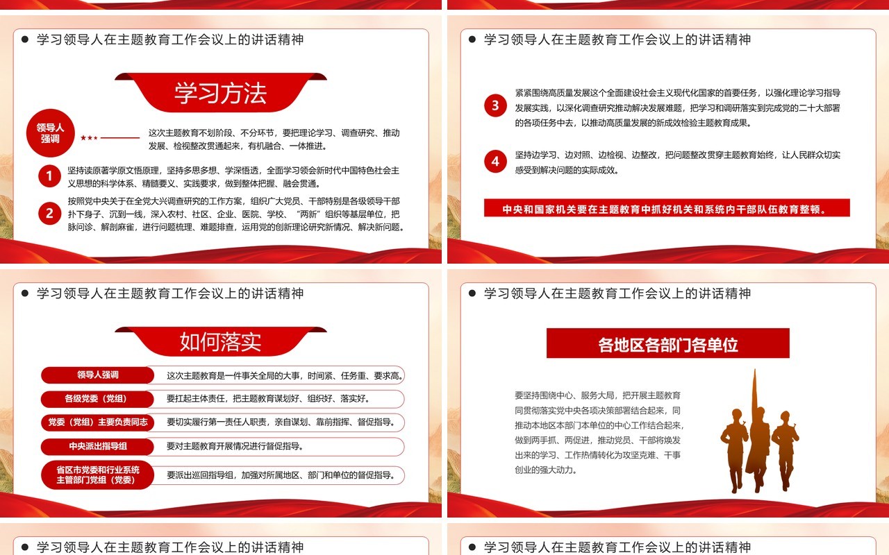 2023把第二批主题教育科学谋划精心组织好PPT模板