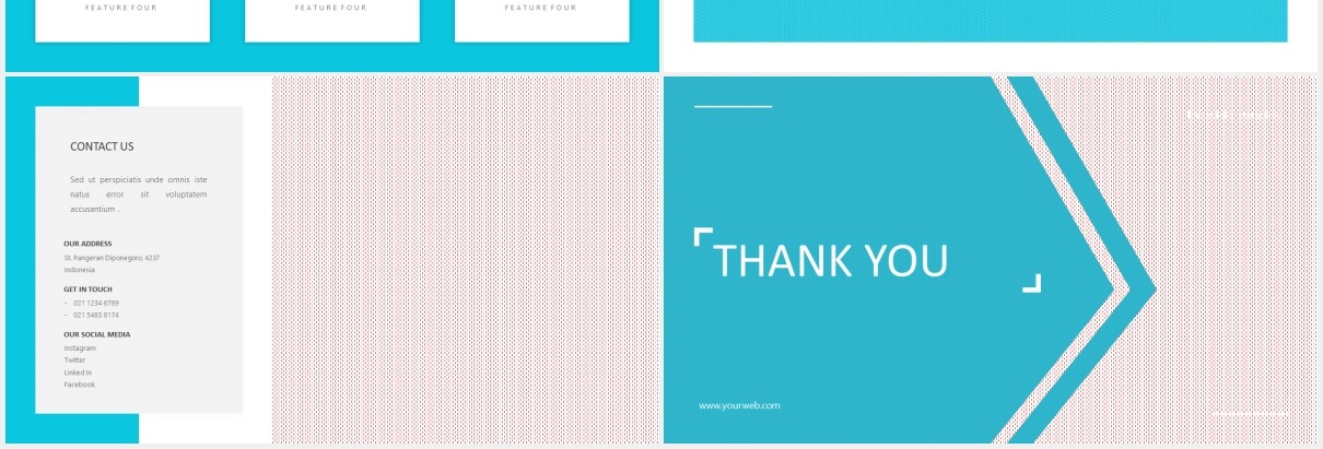 专业图片排版设计展示PPT模板Professional Presentation PPTX - iwantemp