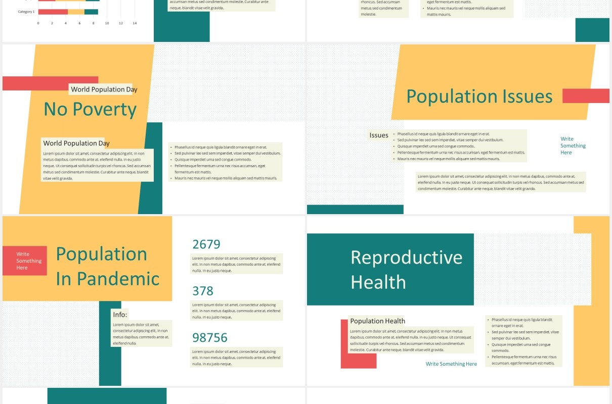 黄绿色图片排版设计个人简历工作报告PPT模板REPRODUCTO PowerPoint