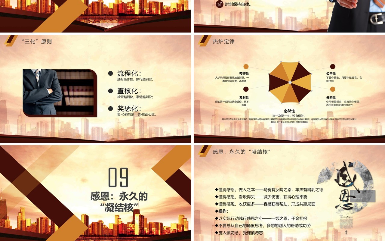 企业文化团队凝聚力员工培训PPT模板27