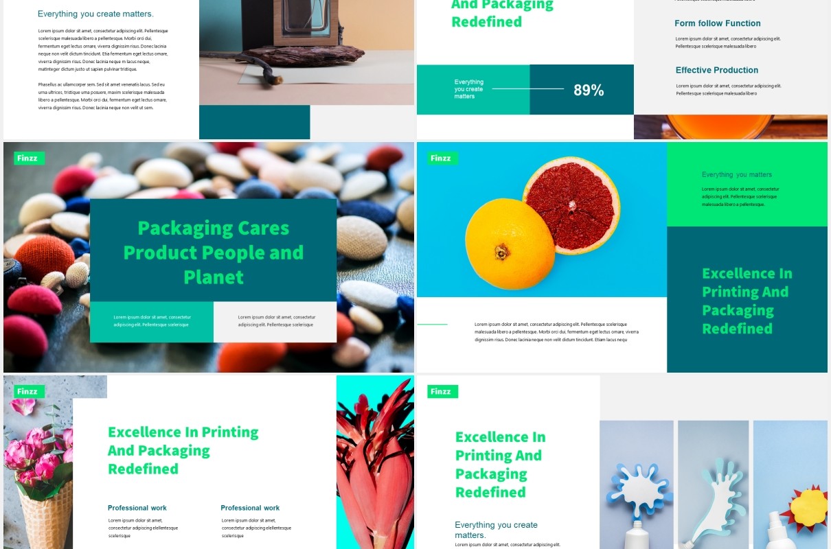 创意机构工作宣传报告PPT模板frizz creative agency powerpoint template