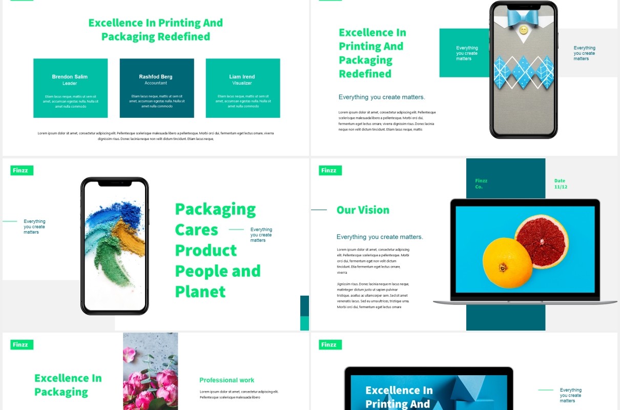 创意机构工作宣传报告PPT模板frizz creative agency powerpoint template