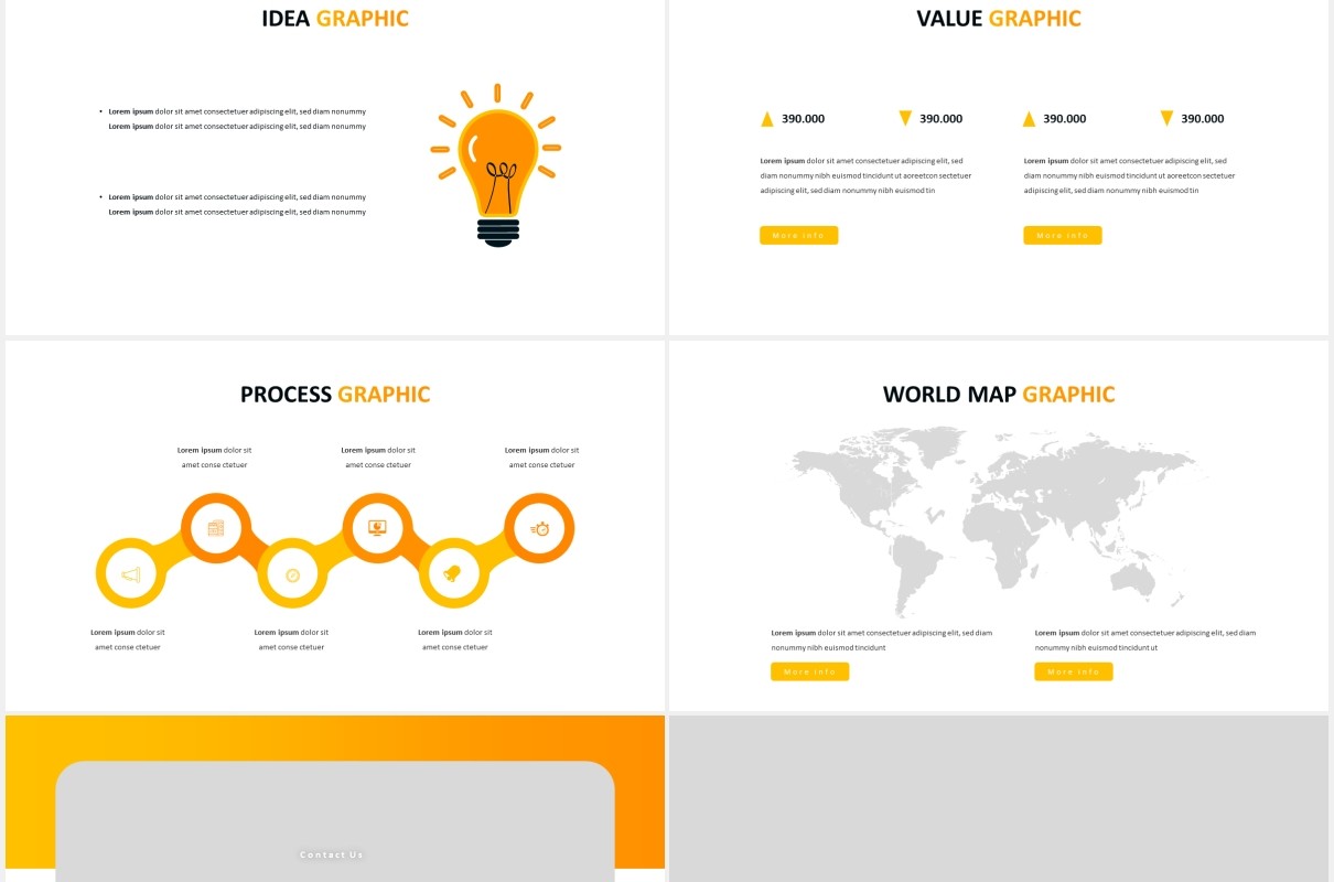 现代化商业公司宣传介绍PPT图片排版设计模板Modernize - Business Powerpoint Template