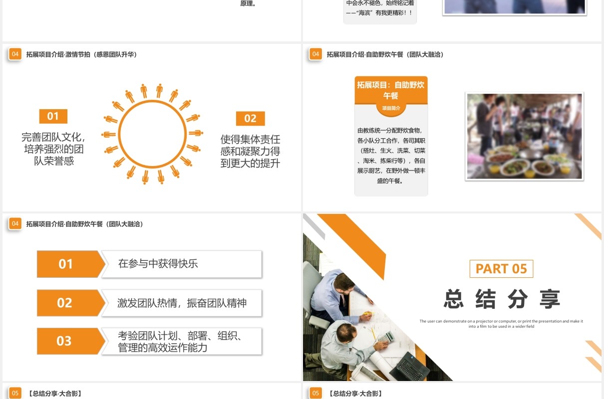 企业团队建设活动策划员工团建PPT模板