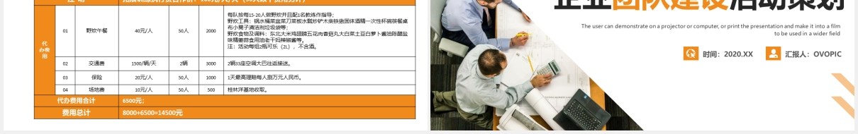 企业团队建设活动策划员工团建PPT模板