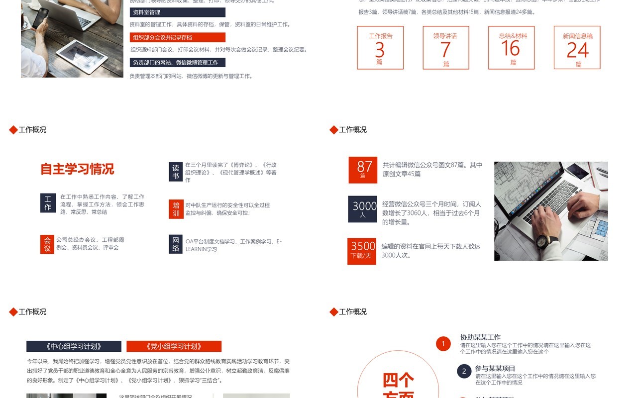 个人转正答辩述职报告工作计划报告动态PPT模板