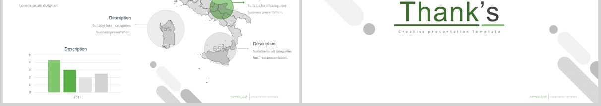 简约公司简介产品项目介绍PPT模板版式设计Karmelo Powerpoint Template