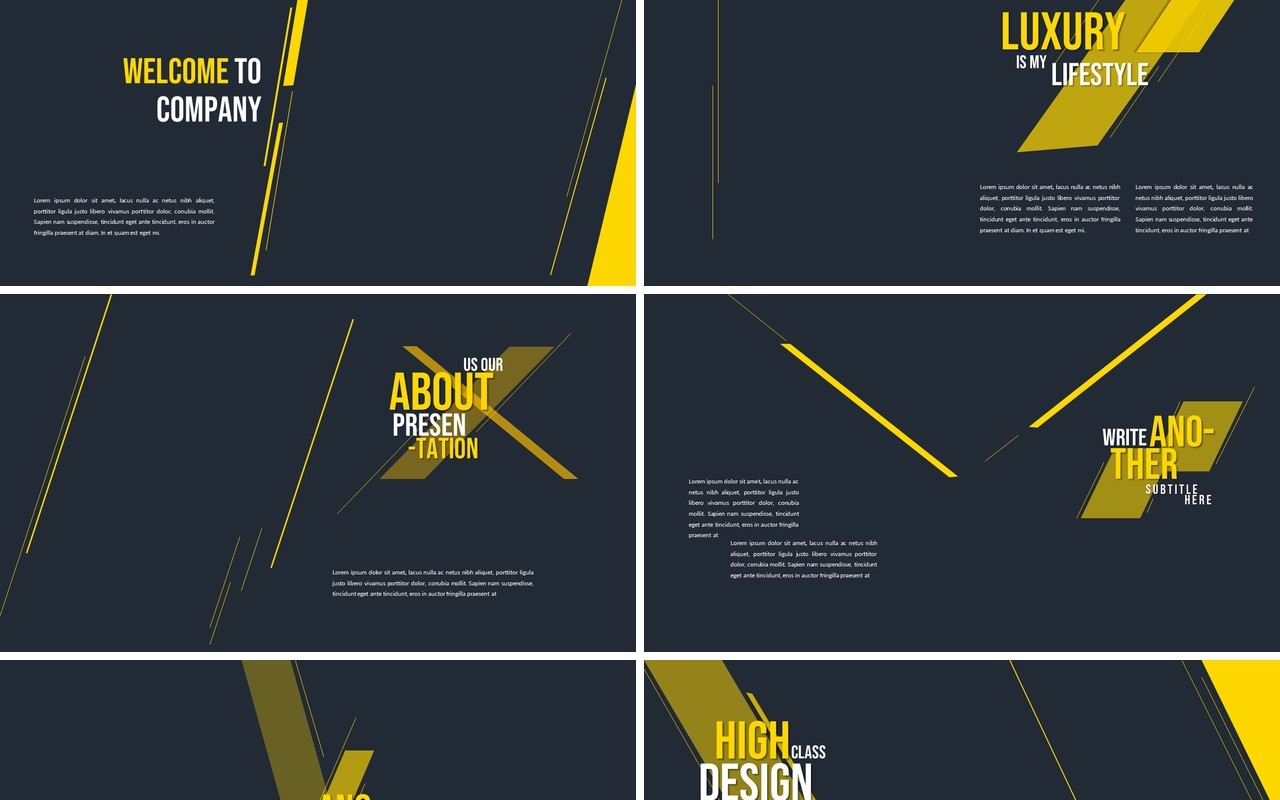 Luxury Presentation (image not include)
