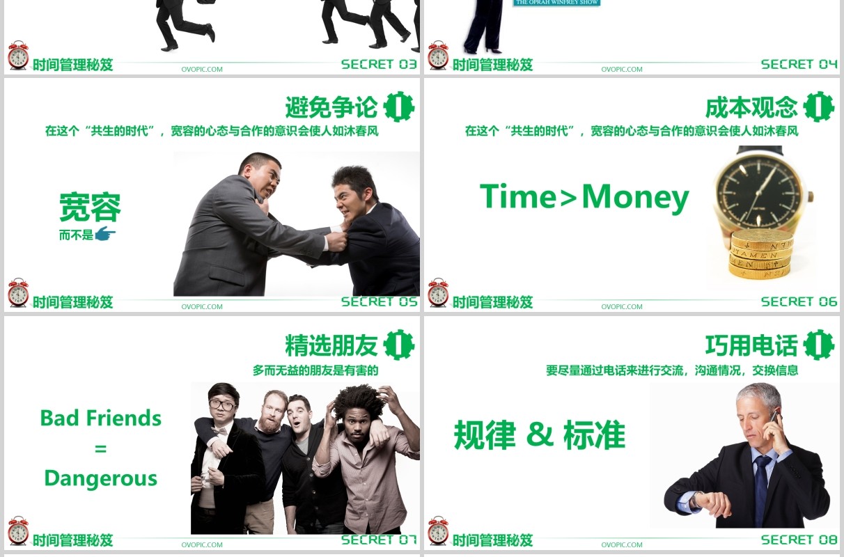 时间管理培训技能PPT课件模板