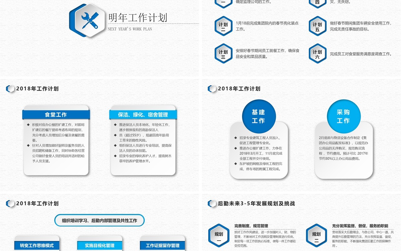 渐变拼接个人工作汇报总结ppt