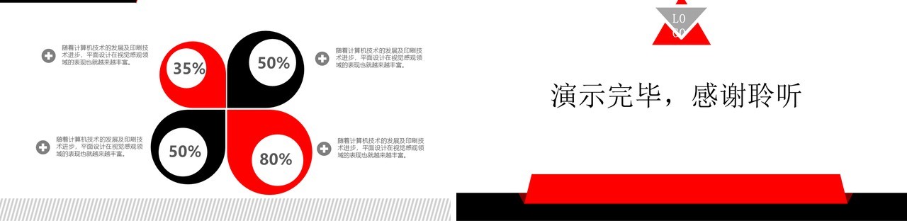 创新现代工作总结PPT模板汇报
