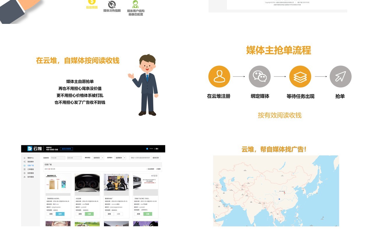 简约互联网网红时代对广告行业的颠覆与应对培训分析PPT模板