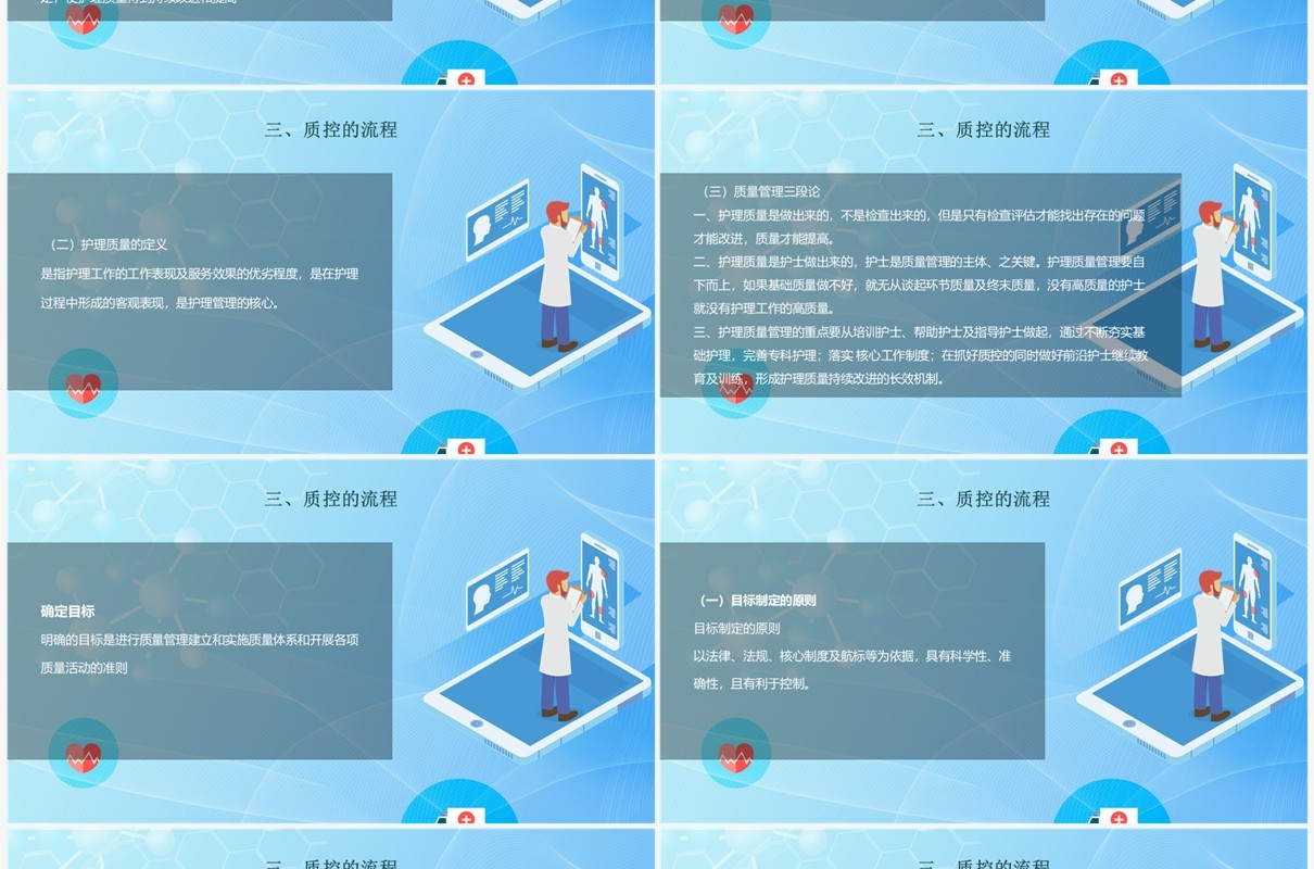 护理质量标准管理与控制PPT模板