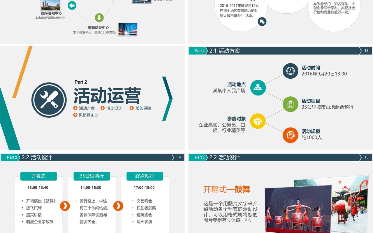 大型活动招商加盟合作方案PPT模板