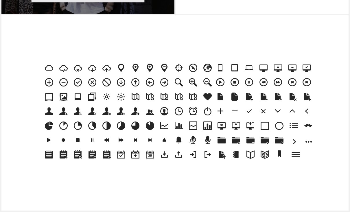 三角形图片作品展示PPT模板SEGI - Minimal Powerpoint