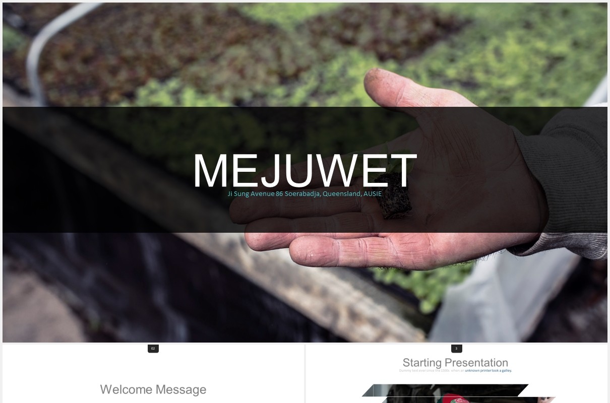 简洁公司项目架构图PPT素材模板mejuwet powertpoint