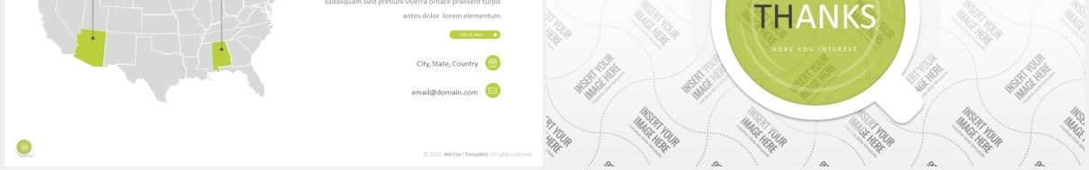 天然农作物绿色植物图片排版设计PPT模板Metea - Plant Powerpoint Template