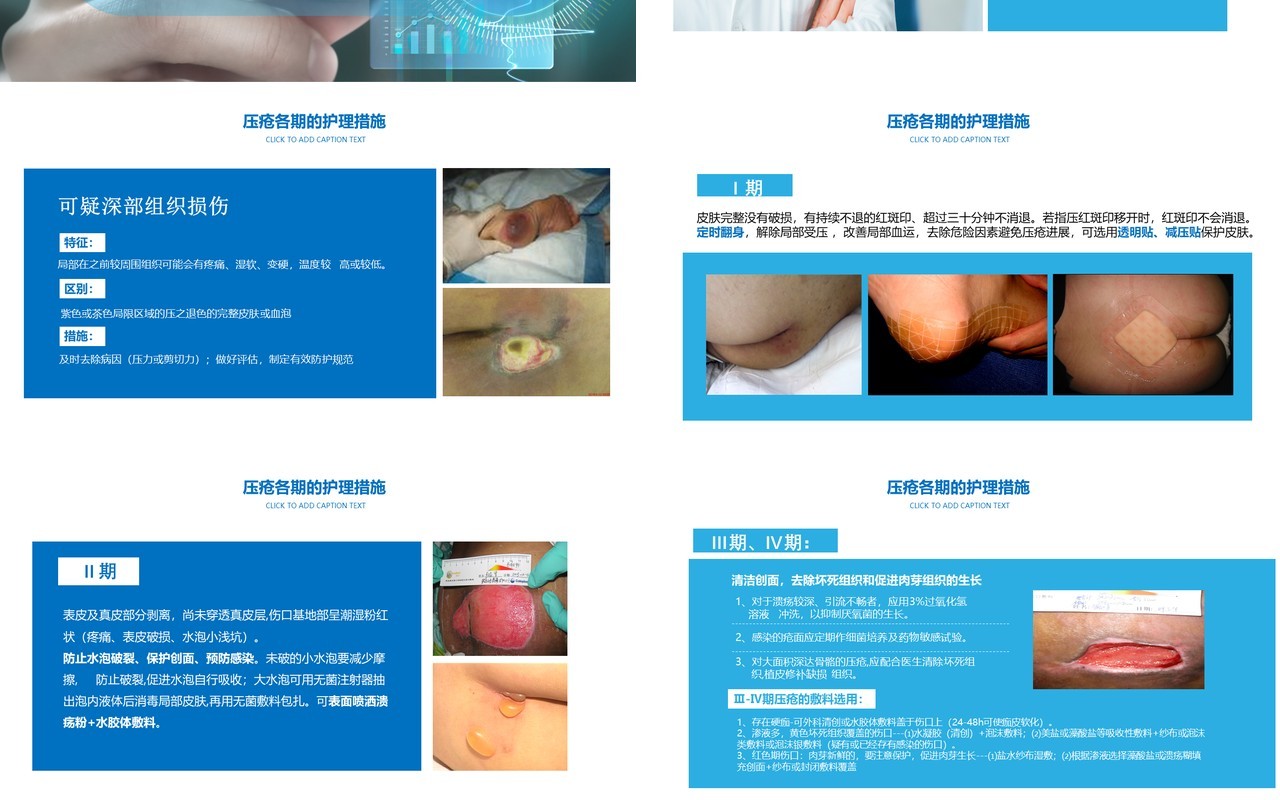 医院医疗压疮预防及护理PPT模板