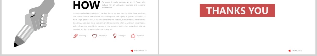 公司项目介绍宣传图表可视化PPT可插图排版设计模板素材Kluwex - Powerpoint Template