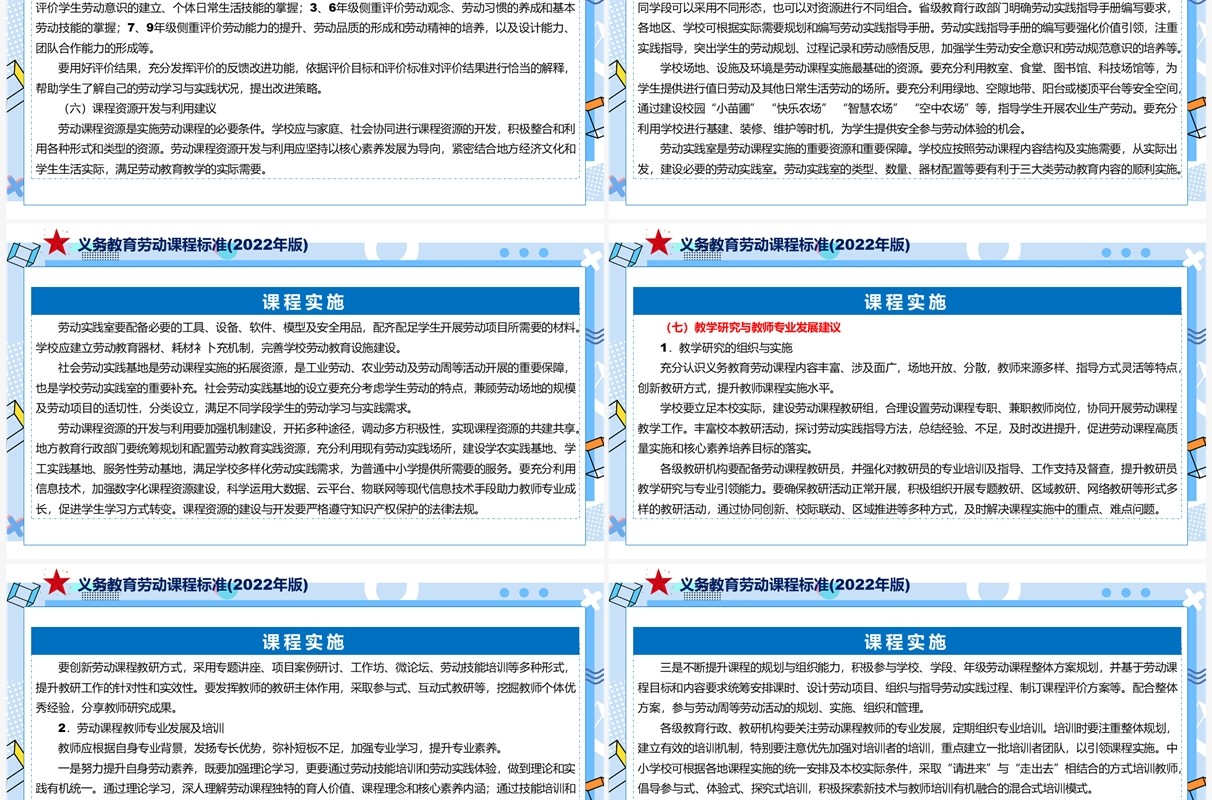 《义务教育劳动课程标准（2022年版）》PPT课件