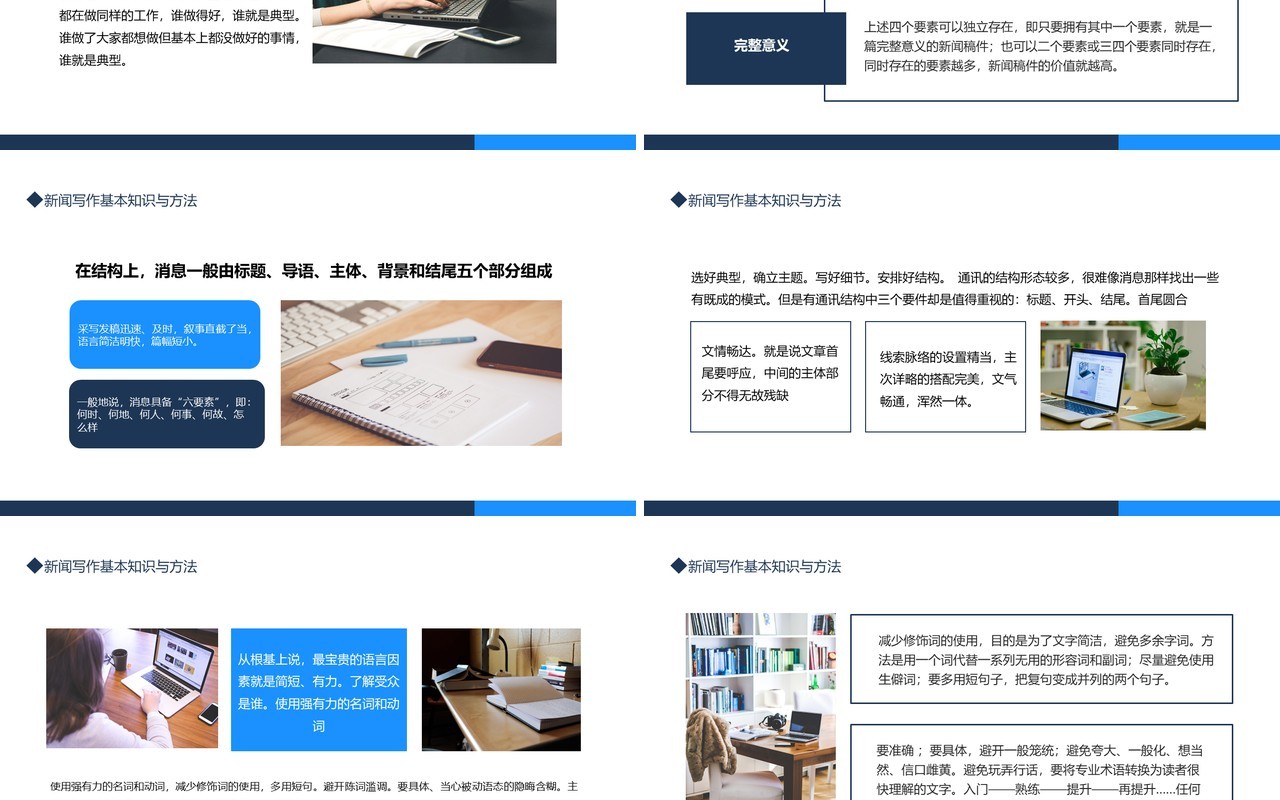 企业报新闻写作培训基本知识与方法动态PPT模板