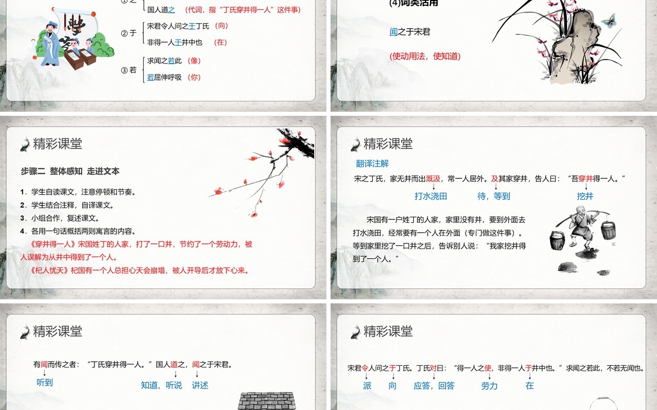 部编版七年级语文上册寓言四则PPT模板