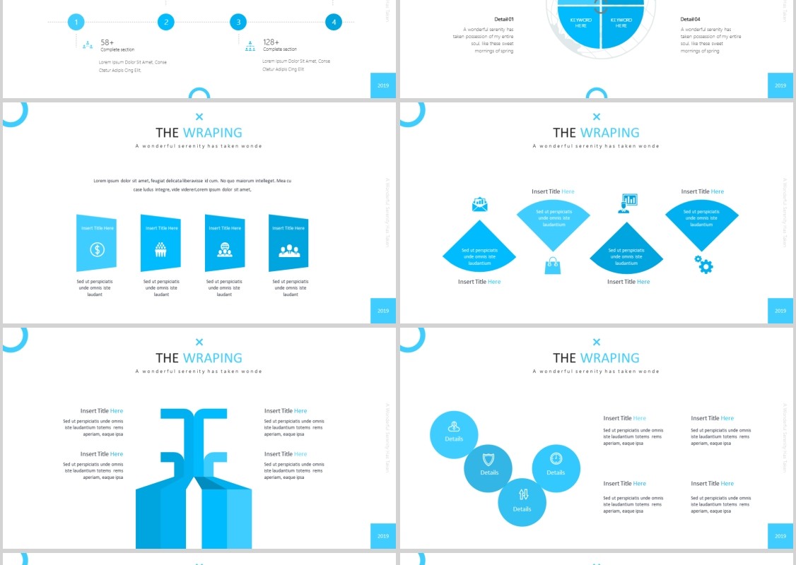 纸杯蛋糕美食餐饮PPT模板Cupcake Powerpoint Template