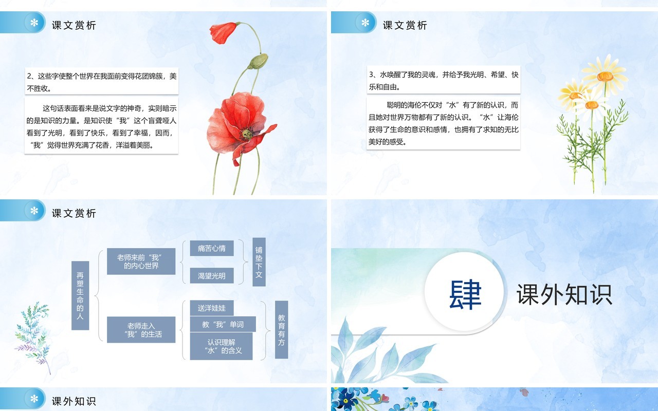 部编版七年级语文上册再塑生命的人课件PPT模板