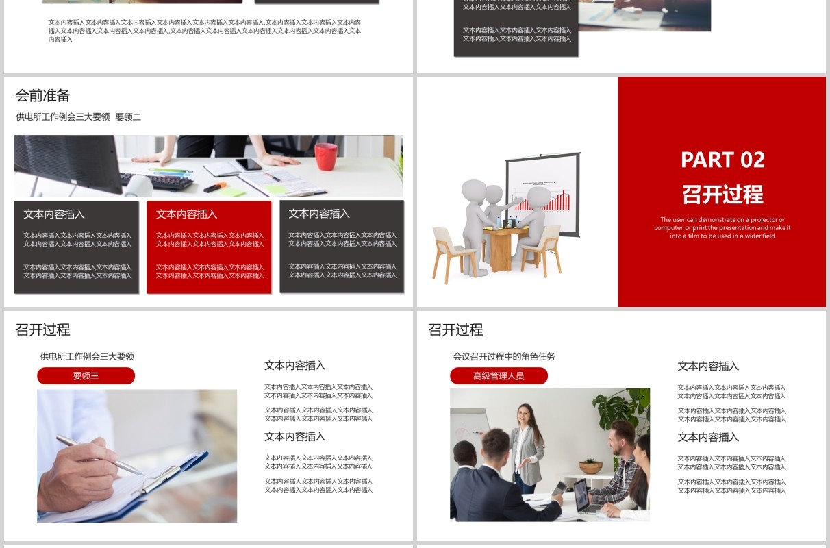 如何有效召开工作周例会PPT模板