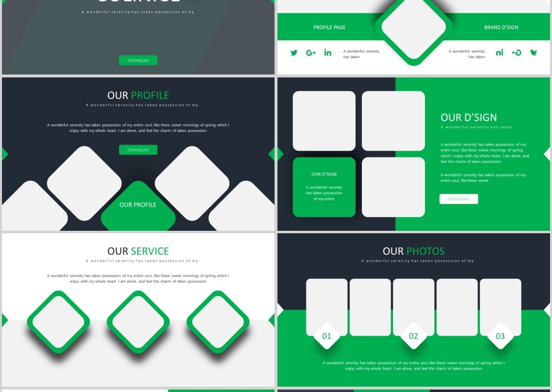 烹饪美食餐饮PPT模板Culinice Powerpoint Template