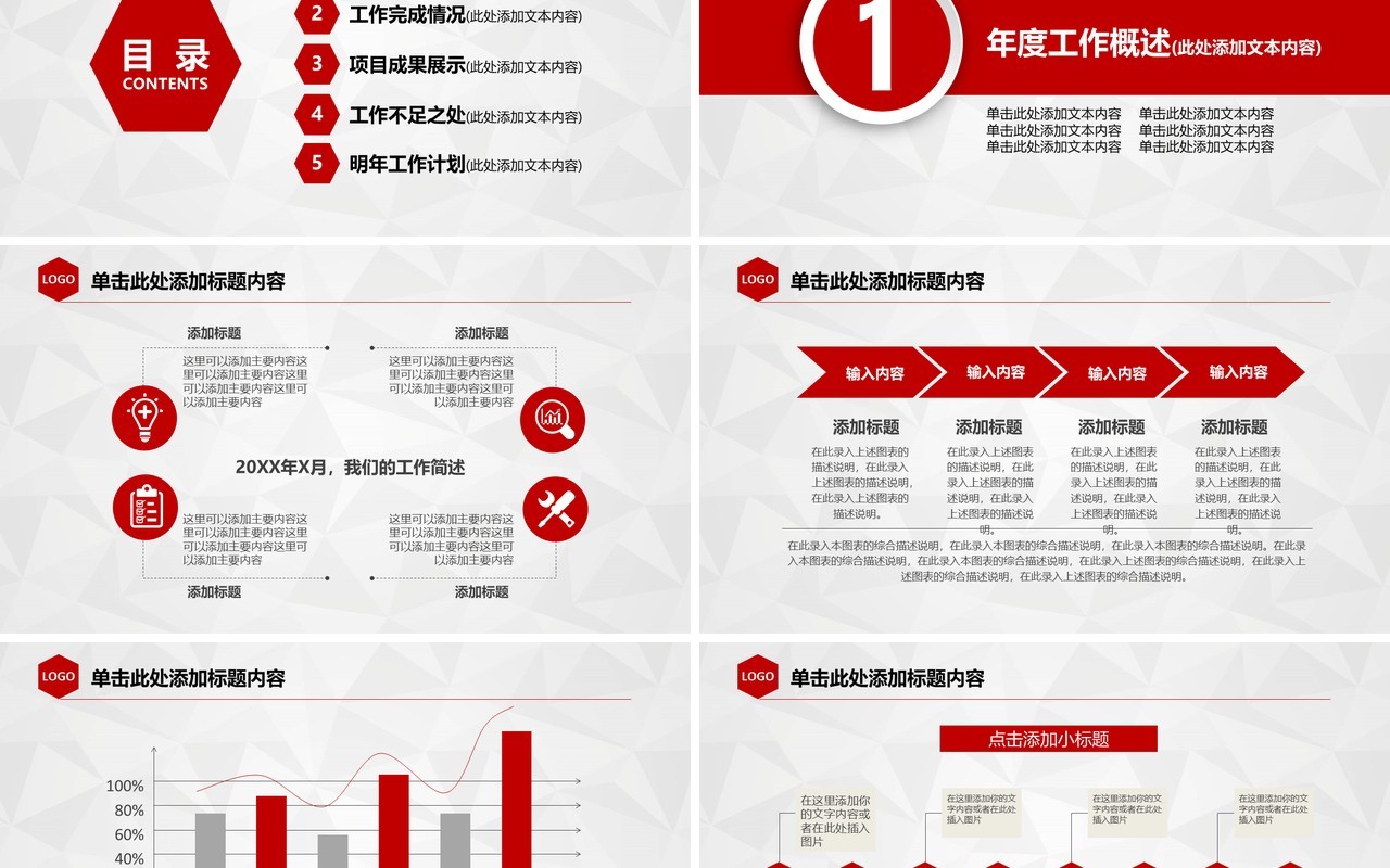 公司个人个人工作汇报总结ppt (2)