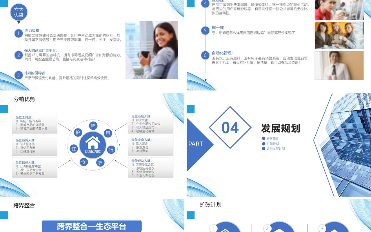 新零售商业模式PPT模板