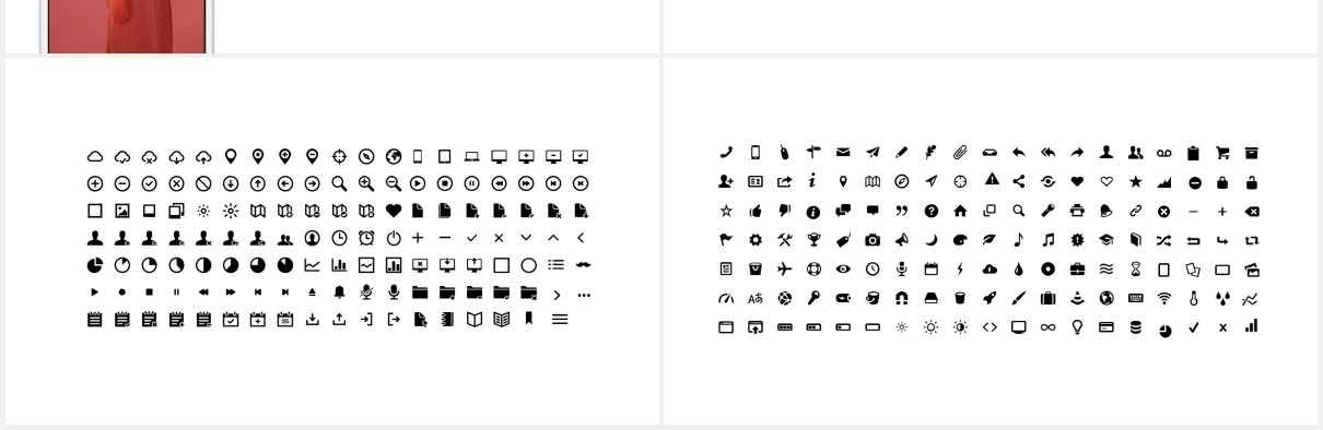时尚简约作品图片展示PPT模板TREND - Powerpoint ⚡️
