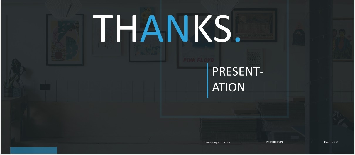 国外简约家装室内设计PPT模板Minalist Powerpoint Template