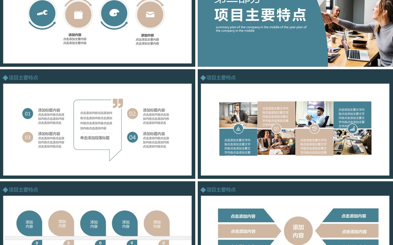 公司商业项目合作融资计划动态PPT模板
