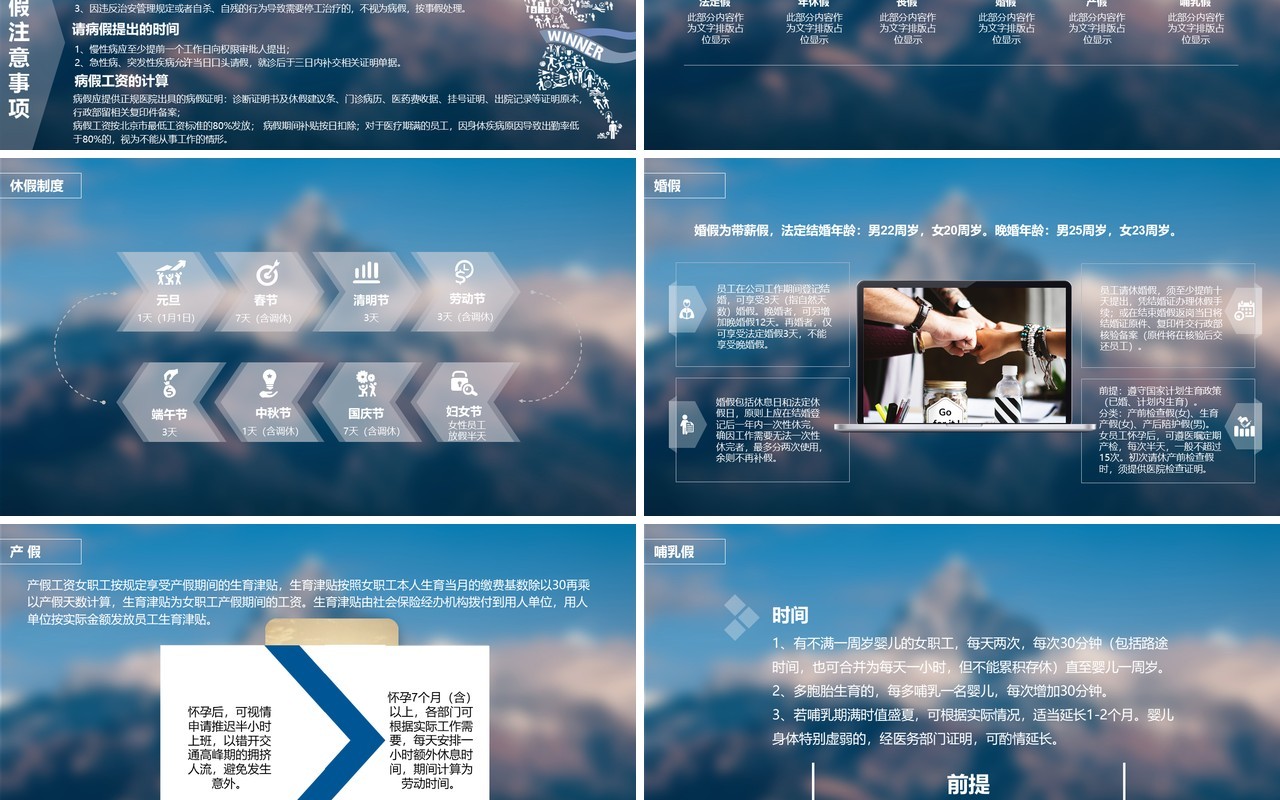 新员工入职培训PPT模板