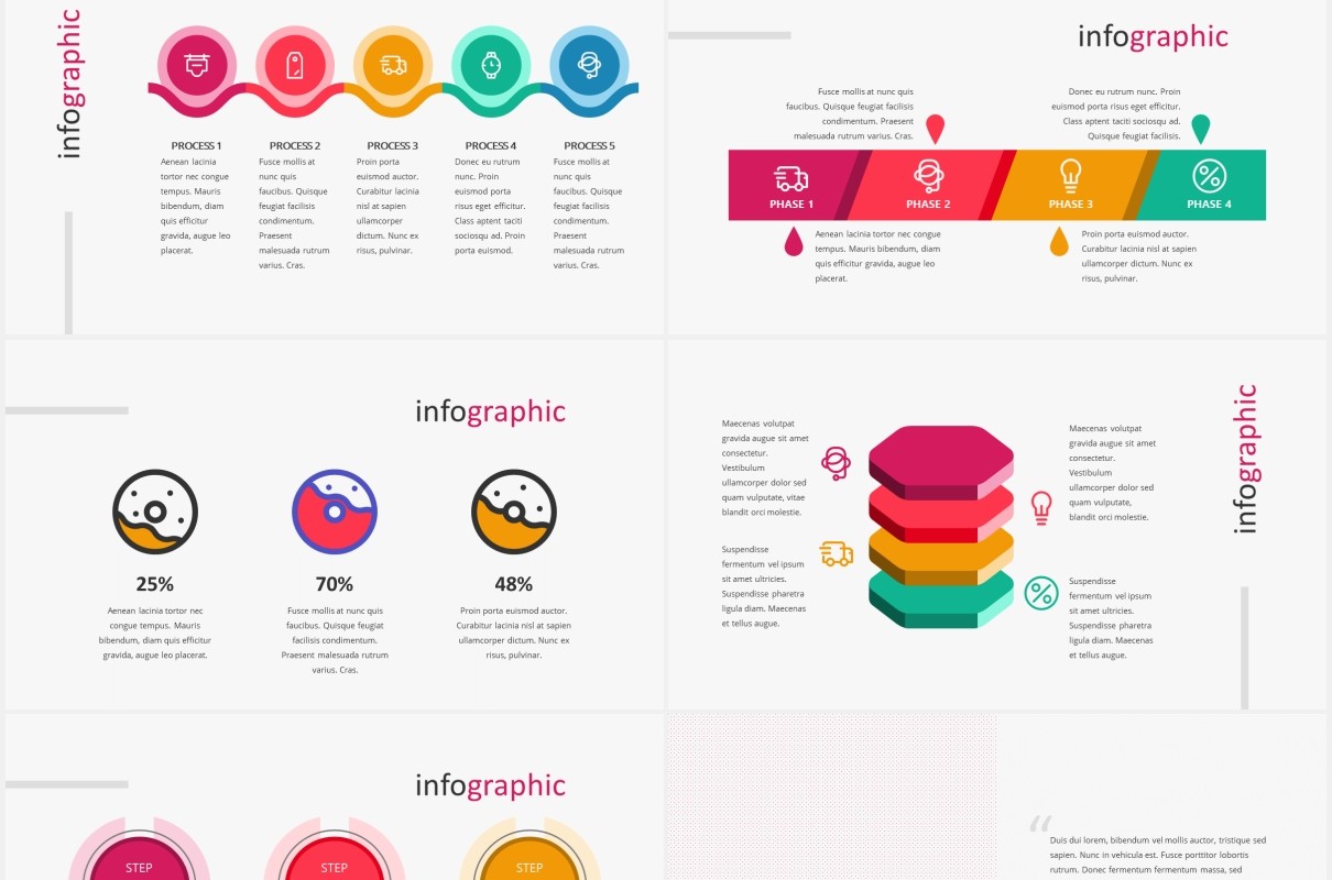 创意产品展示图片排版设计PPT模板PRODUCTIX - Creative Powerpoint Template