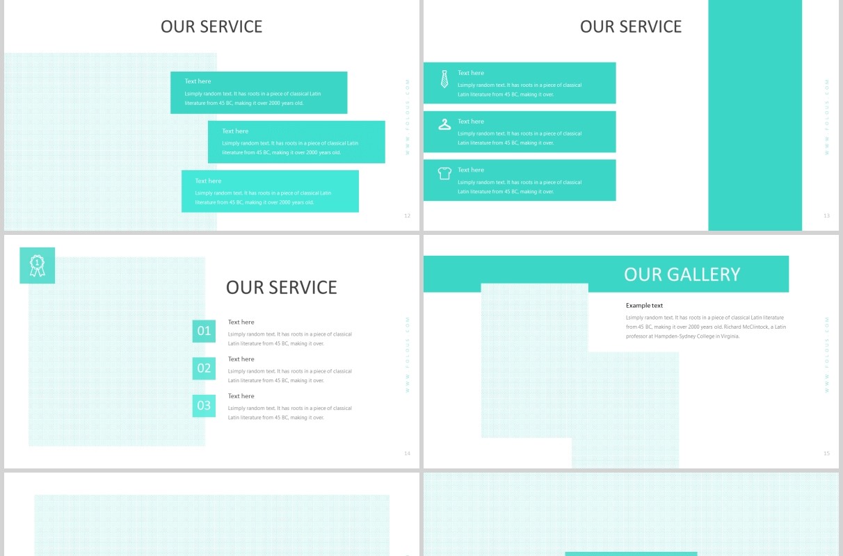 企业宣传公司历程时间轴介绍PPT模板版式设计Folous - Powerpoint Template