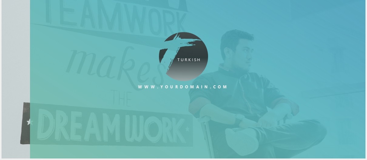 简约商务工作汇报箭头流程图信息图表PPT模板turkish powerpoint