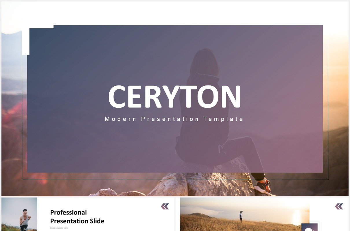 商务产品项目宣传展示PPT模板ceryton powerpoint template