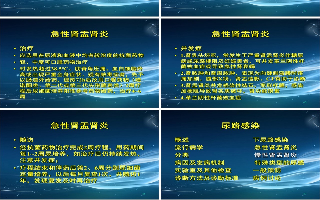 简约泌尿系尿路感染护理查房PPT模板